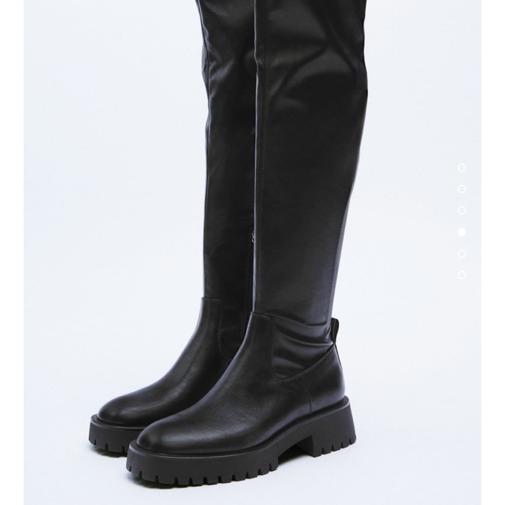 NWT Zara Over the Knee Boots, EU Size 41, US Size 10🔥🔥🔥 - Picture 1 of 1
